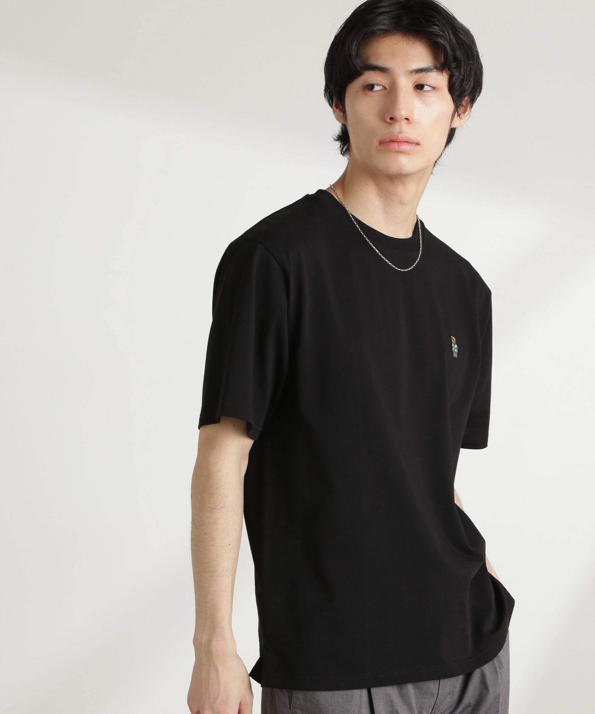 nano･universe「ナノベアTシャツ 半袖」|Tシャツ・カットソー|