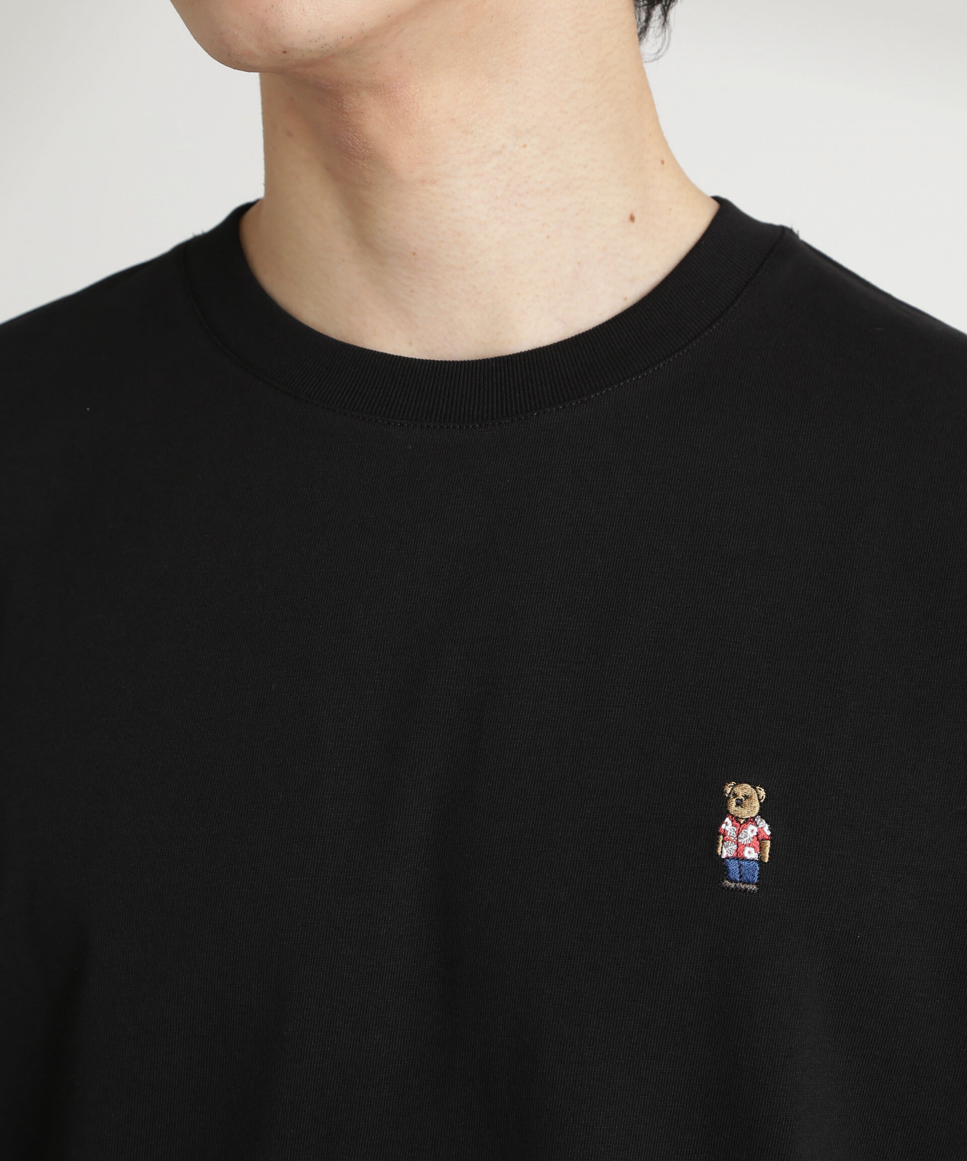 nano･universe「ナノベアTシャツ 半袖」|Tシャツ・カットソー|