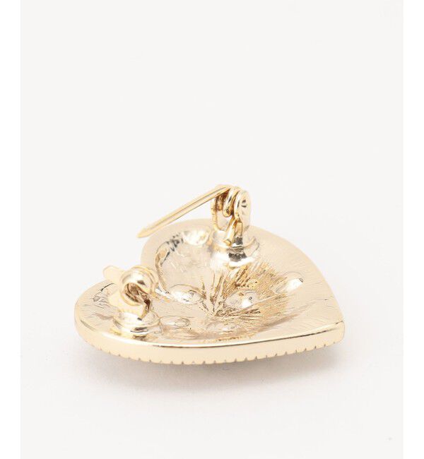 組曲「【人気につき再販決定！】ハートストーンブローチ」|ブローチ・コサージュ|