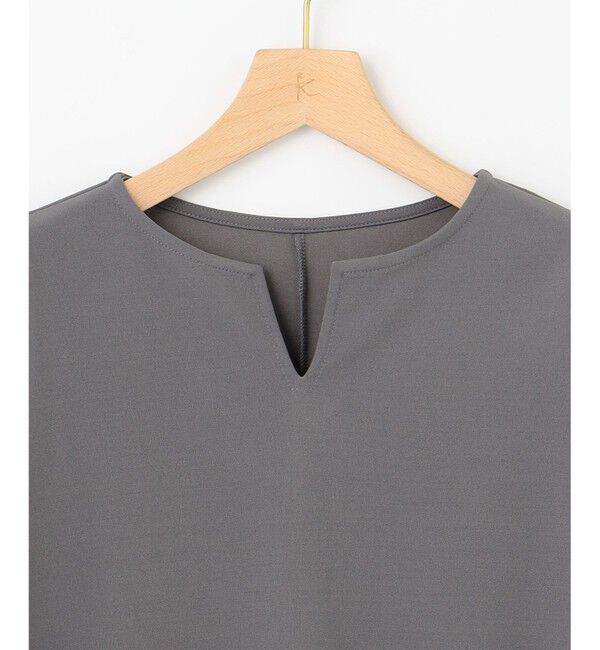 組曲「【WEB限定】ジョーゼットジャージーランタンスリーブ5分袖 ブラウス」|シャツ・ブラウス|