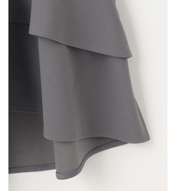 組曲「ご好評につき追加生産【WEB限定】ジョーゼットジャージーティアード ブラウス」|シャツ・ブラウス|