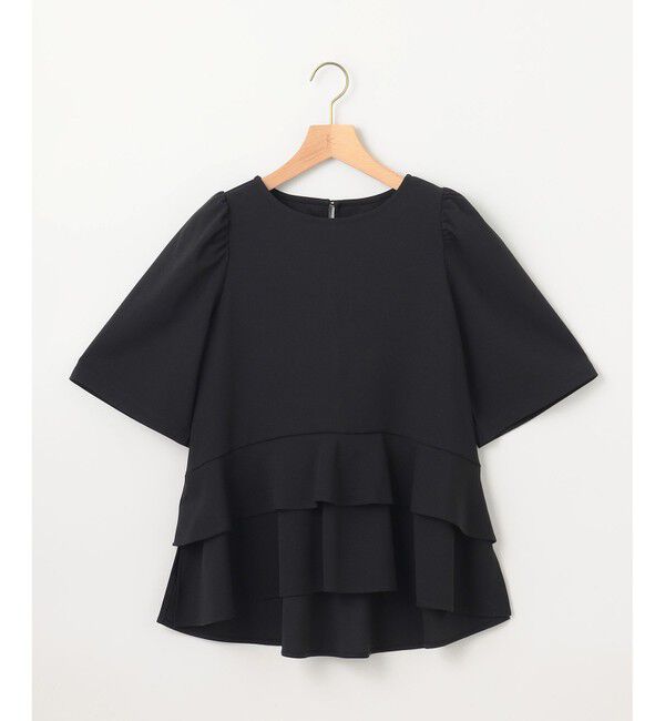 組曲「ご好評につき追加生産【WEB限定】ジョーゼットジャージーティアード ブラウス」|シャツ・ブラウス|