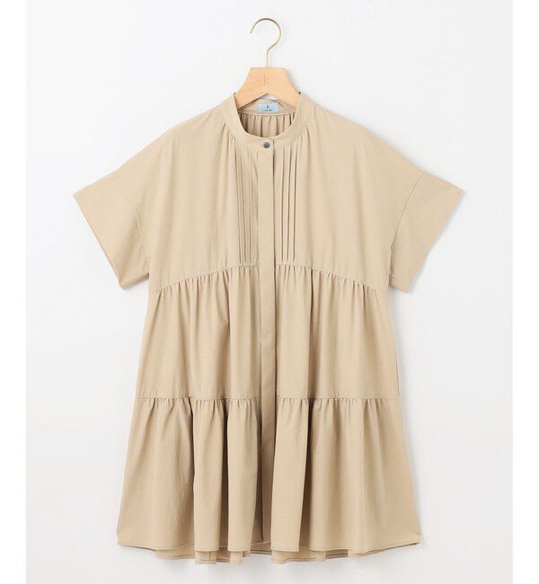 組曲「スーパーライトストレッチティアード ブラウス」|シャツ・ブラウス|