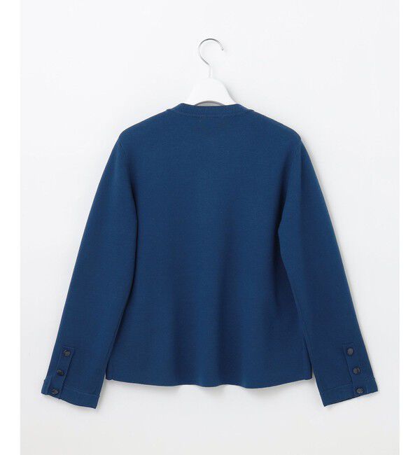 自由区「【セットアップ対応】ヴィスコースウールニット ジャケット」|カーディガン|