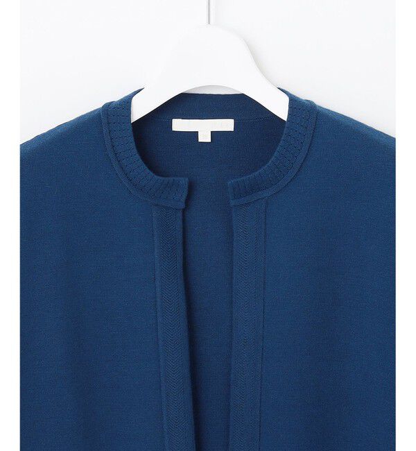 自由区「【セットアップ対応】ヴィスコースウールニット ジャケット」|カーディガン|