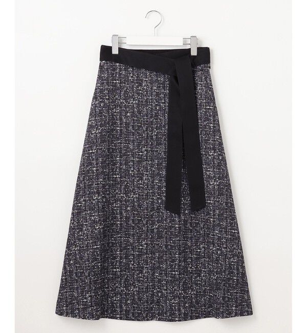 自由区「プリントジャガードストレッチ スカート」|スカート|