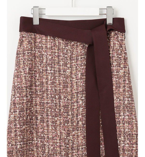 自由区「プリントジャガードストレッチ スカート」|スカート|