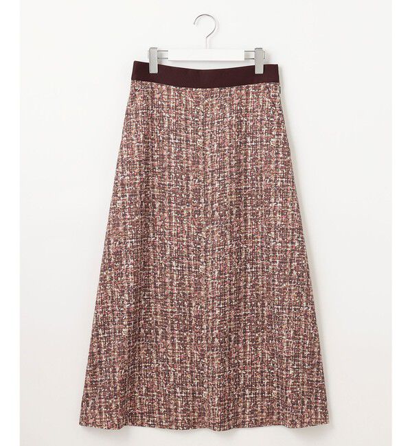 自由区「プリントジャガードストレッチ スカート」|スカート|