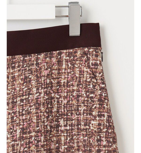 自由区「プリントジャガードストレッチ スカート」|スカート|