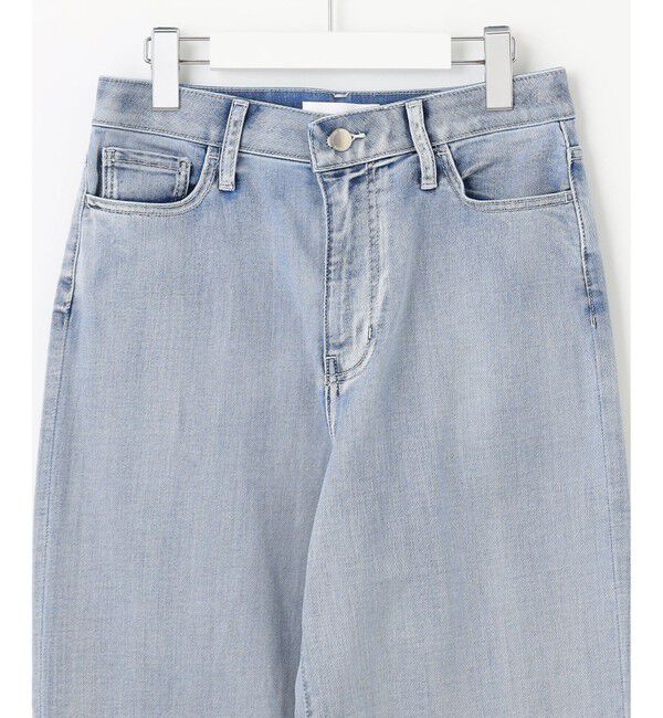 自由区「【洗える】ウスカルデニム カーブパンツ」|デニム|