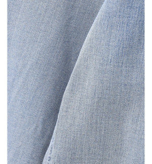 自由区「【洗える】ウスカルデニム カーブパンツ」|デニム|