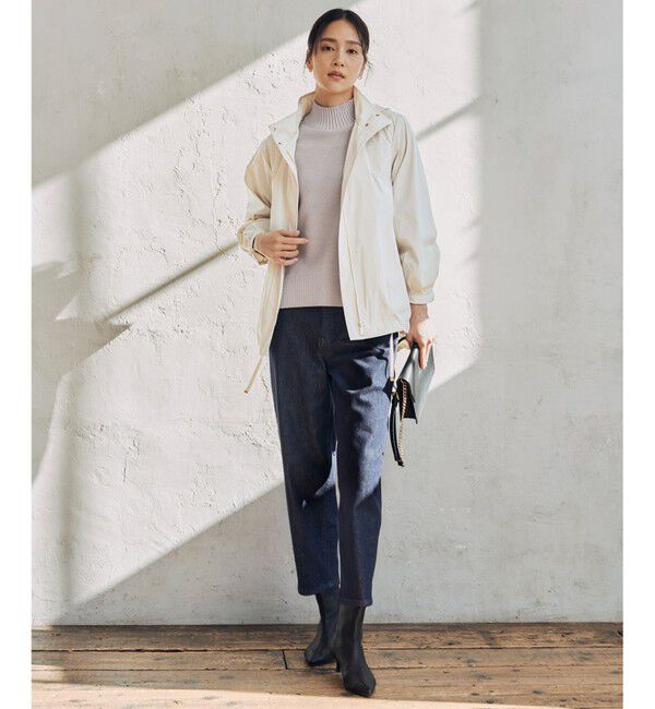 自由区「【洗える】ウスカルデニム カーブパンツ」|デニム|