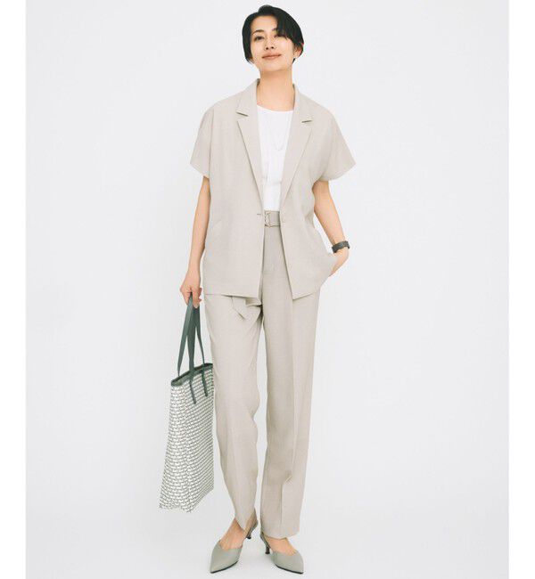 自由区「【SHIHOさん着用】レザースリム バングル」|ブレスレット・バングル|