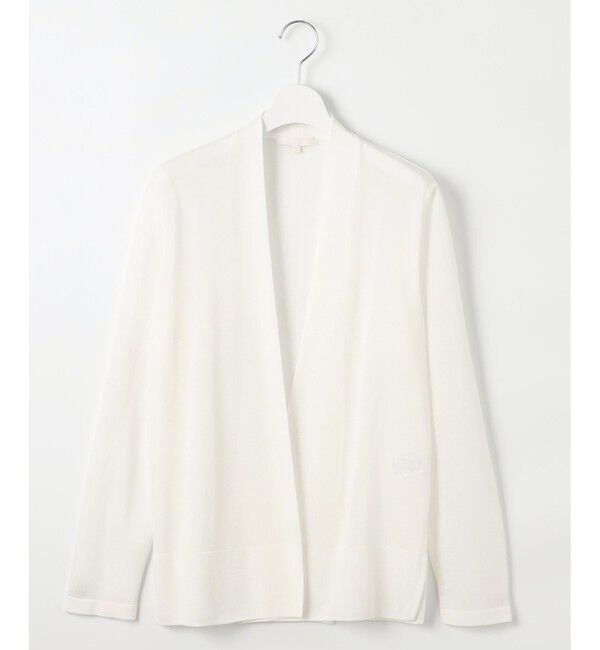 自由区「【接触冷感・UVケア・洗える】ファンクショナル カーディガン」|カーディガン|
