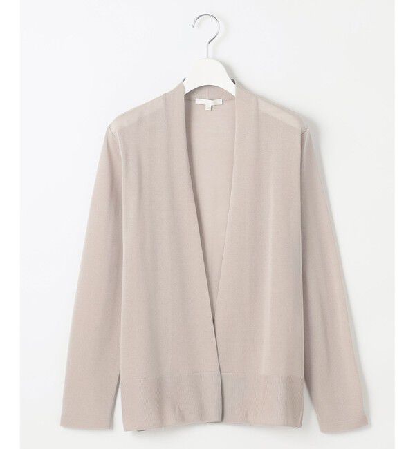 自由区「【接触冷感・UVケア・洗える】ファンクショナル カーディガン」|カーディガン|