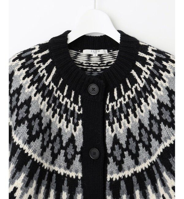 23区「【SLOW/一部店舗限定】ノルディック ニット カーディガン」|カーディガン|