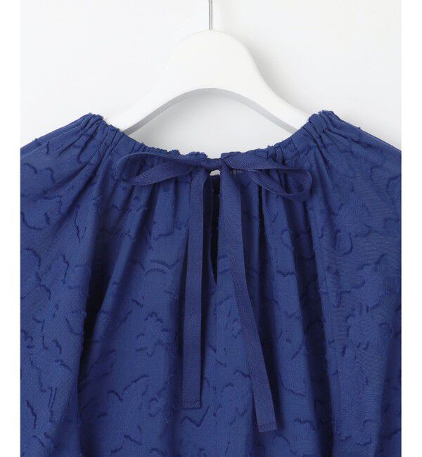 23区「【SLOW/一部店舗限定】コットンジャカード ブラウス」|シャツ・ブラウス|