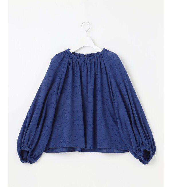 23区「【SLOW/一部店舗限定】コットンジャカード ブラウス」|シャツ・ブラウス|