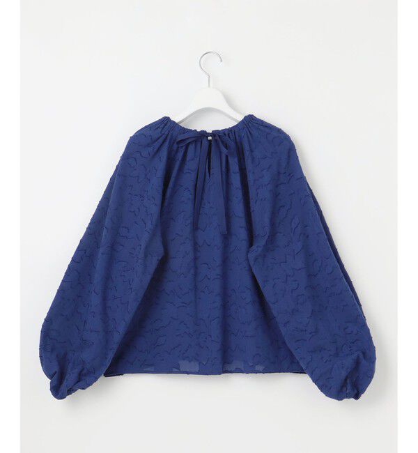 23区「【SLOW/一部店舗限定】コットンジャカード ブラウス」|シャツ・ブラウス|