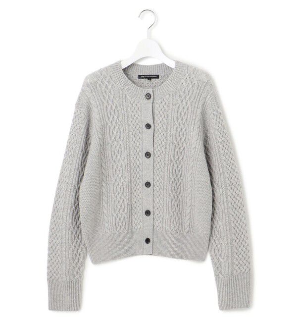 23区「【洗える】カシミヤブレンド ケーブルニットカーディガン」|カーディガン|