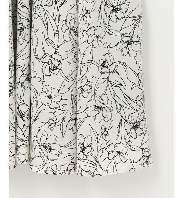 ANY SIS「【洗える】フラワープリントドッキング ワンピース」|ワンピース|