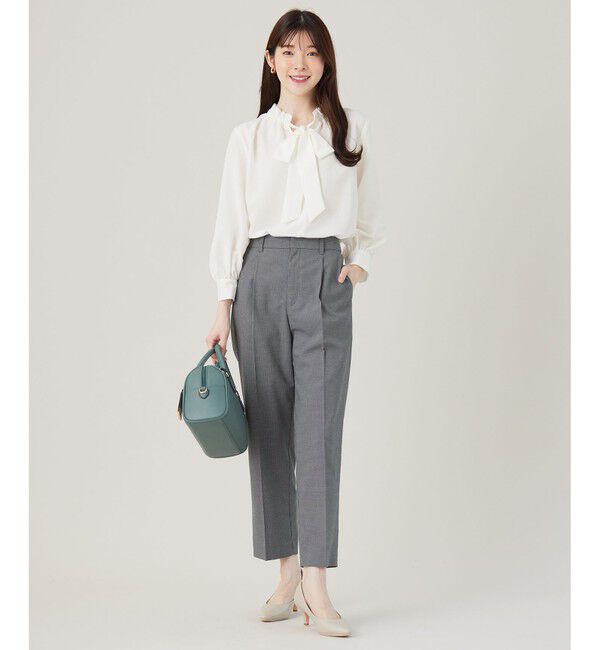 ANY SIS「【UVカット・接触冷感】ドライタッチクール テーパードパンツ」|その他|