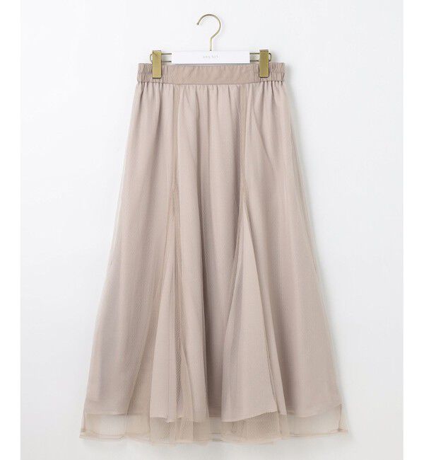 ANY SIS「【洗える】ラッセルチュールマチ スカート」|スカート|