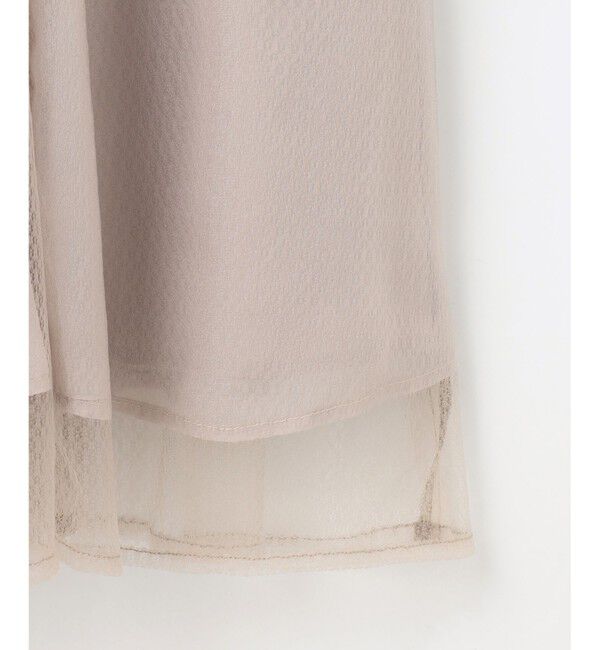 ANY SIS「【洗える】ラッセルチュールマチ スカート」|スカート|