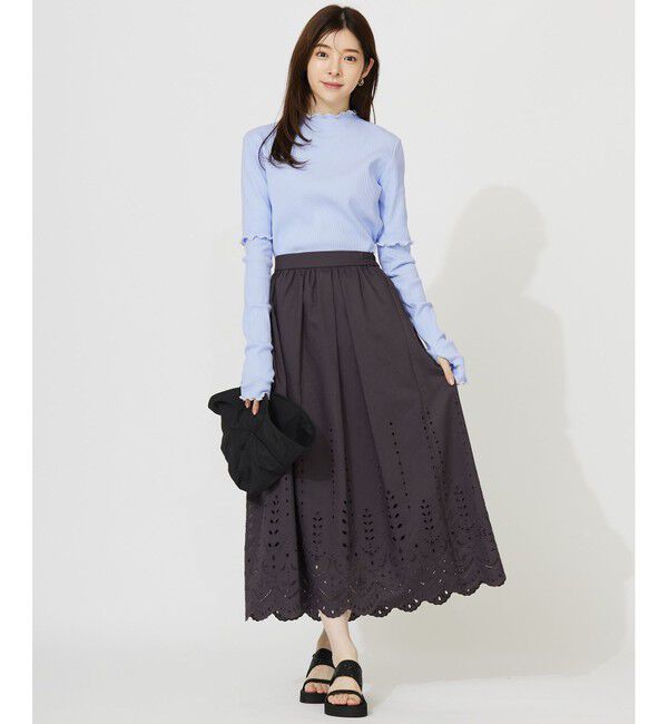 ANY SIS「【UVケア・接触冷感】キシリトール加工冷感 カットソー」|Tシャツ・カットソー|