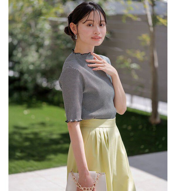 ANY SIS「【UVケア・接触冷感】キシリトール加工冷感 カットソー」|Tシャツ・カットソー|