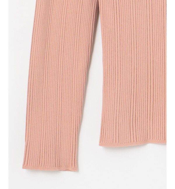 GRACE CONTINENTAL「レースアップリブニットトップ」|ニット・セーター|