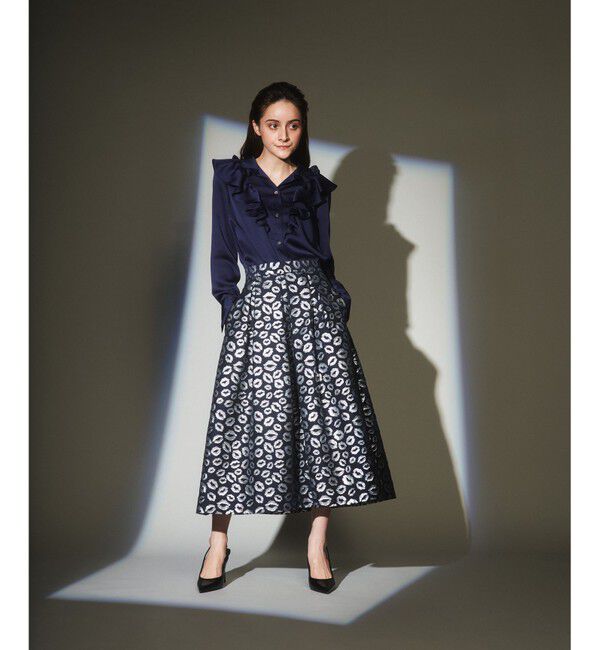  「リップジャガードスカート」|スカート|