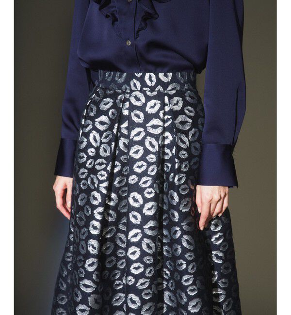  「リップジャガードスカート」|スカート|