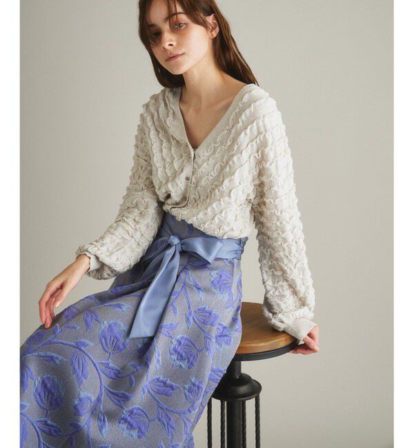  「ラメフクレジャガードスカート」|スカート|ラベンダー