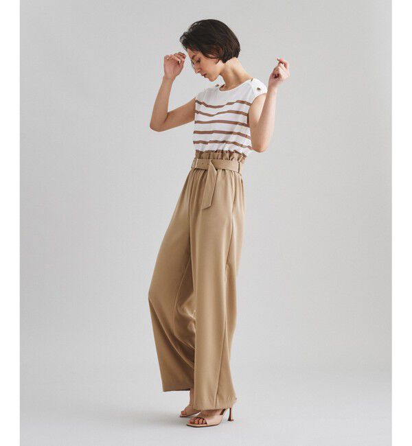  「ボーダーコンビサロペット」|オールインワン|