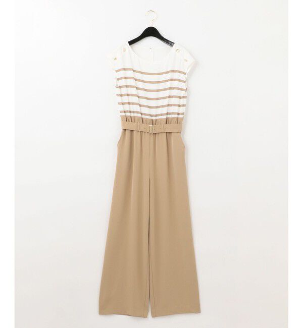  「ボーダーコンビサロペット」|オールインワン|