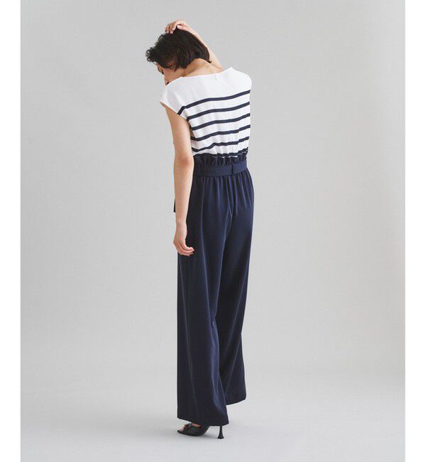  「ボーダーコンビサロペット」|オールインワン|