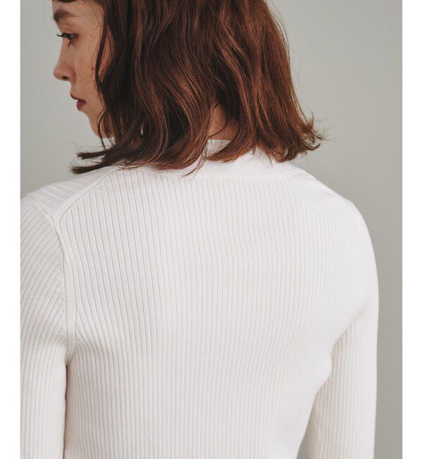  「リブニットカーディガン」|カーディガン|