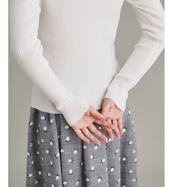  「リブニットカーディガン」|カーディガン|