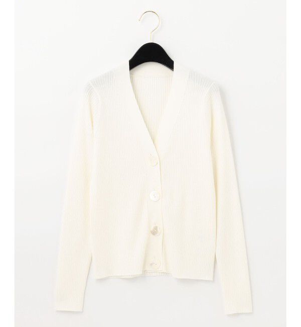  「リブニットカーディガン」|カーディガン|