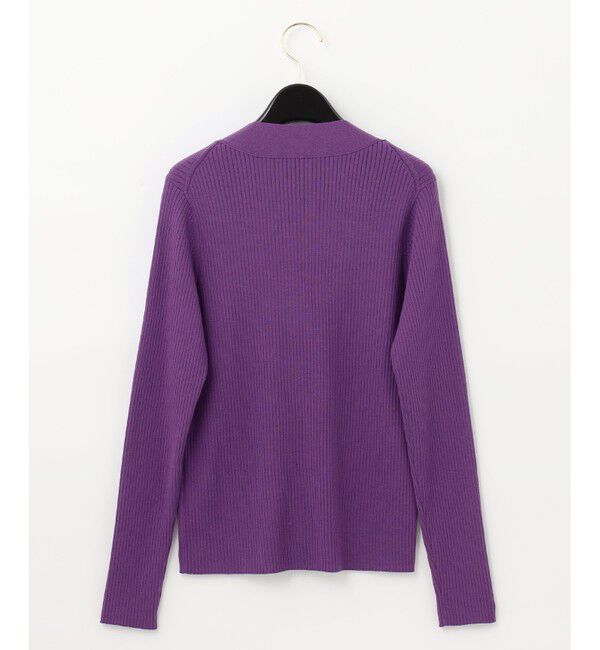  「リブニットカーディガン」|カーディガン|