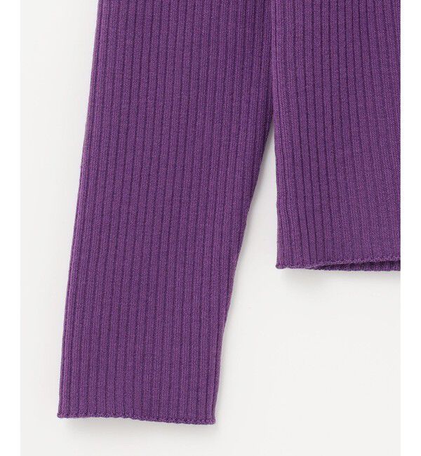  「リブニットカーディガン」|カーディガン|