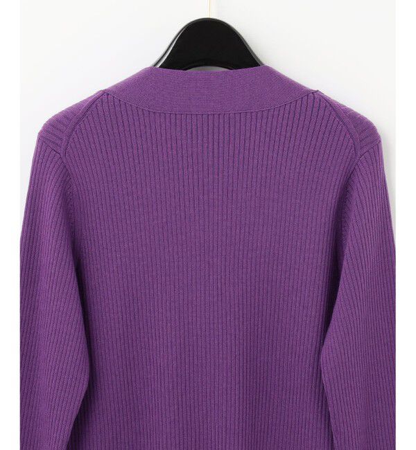  「リブニットカーディガン」|カーディガン|