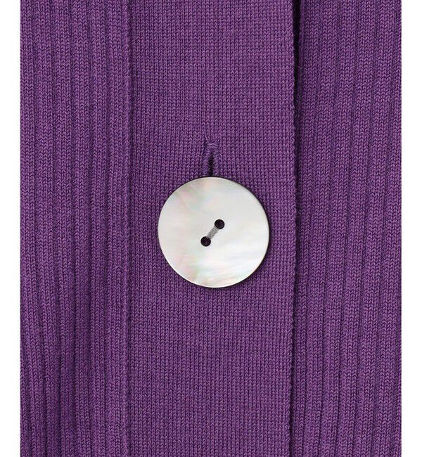  「リブニットカーディガン」|カーディガン|