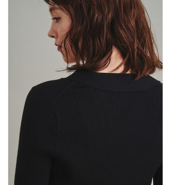  「リブニットカーディガン」|カーディガン|