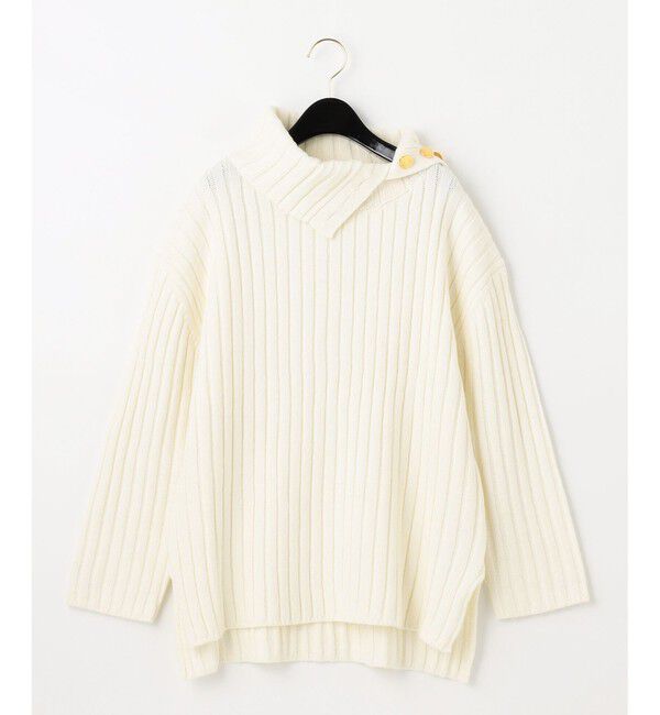  「オフタートルリブニット」|ニット・セーター|