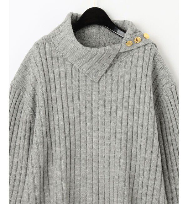  「オフタートルリブニット」|ニット・セーター|