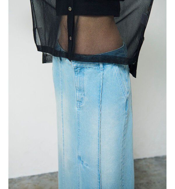 Grace Class「デニムタイトロングスカート」|スカート|