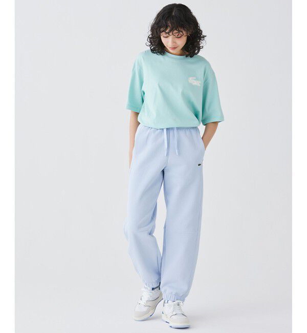LACOSTE「ダブルフェイス鹿の子 ルーズフィット ピケトラックパンツ/ スウェットパンツ」|その他|