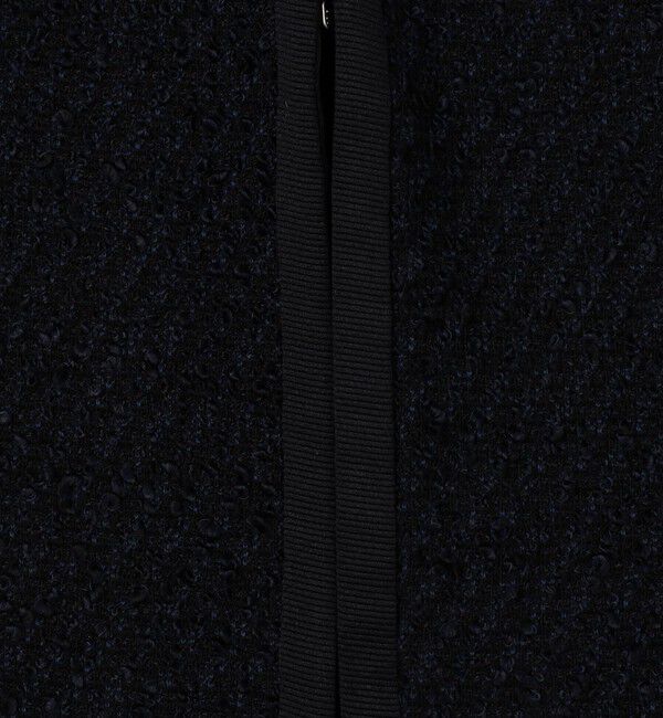 NOLLEY'S「《セットアップ対応》コンパクトインレイクルーネックジャケット」|ノーカラージャケット|